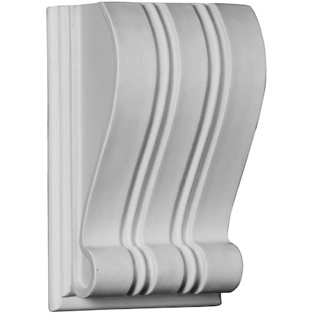 Ekena Millwork 5 3/8"W x 3 1/8"D x 8 1/4"H Elsinore Corbel COR05X03X08EL